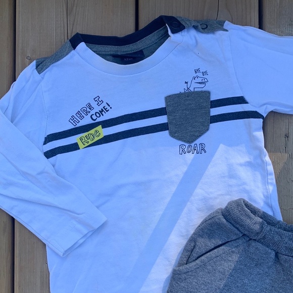 Brums 2 Piece Dino Theme Outfit - Picture 2 of 7